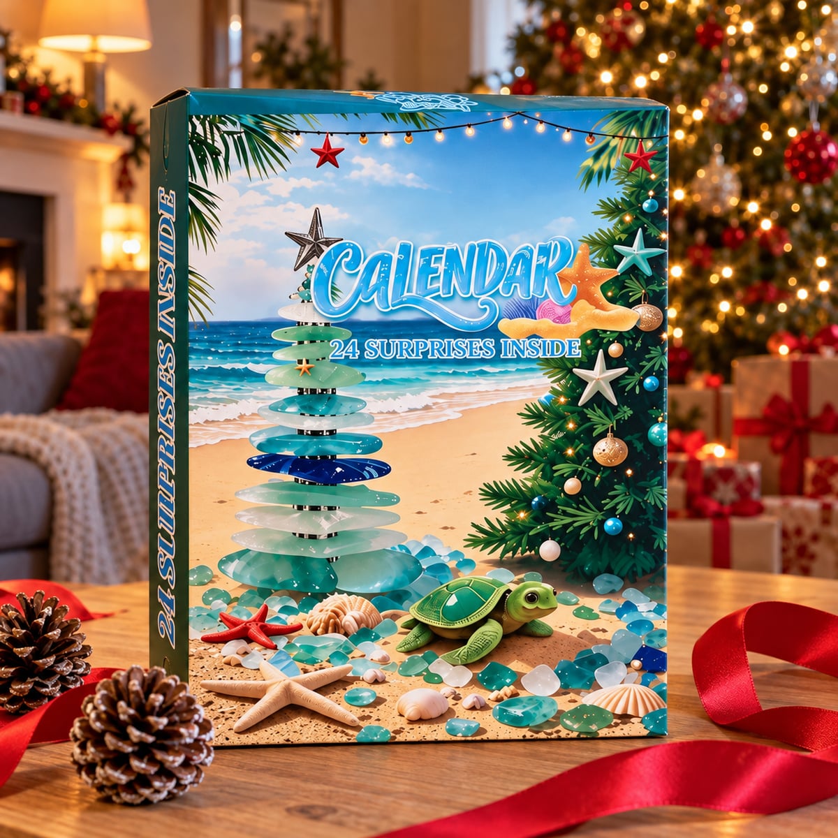 Polished Glass Advent Calendar